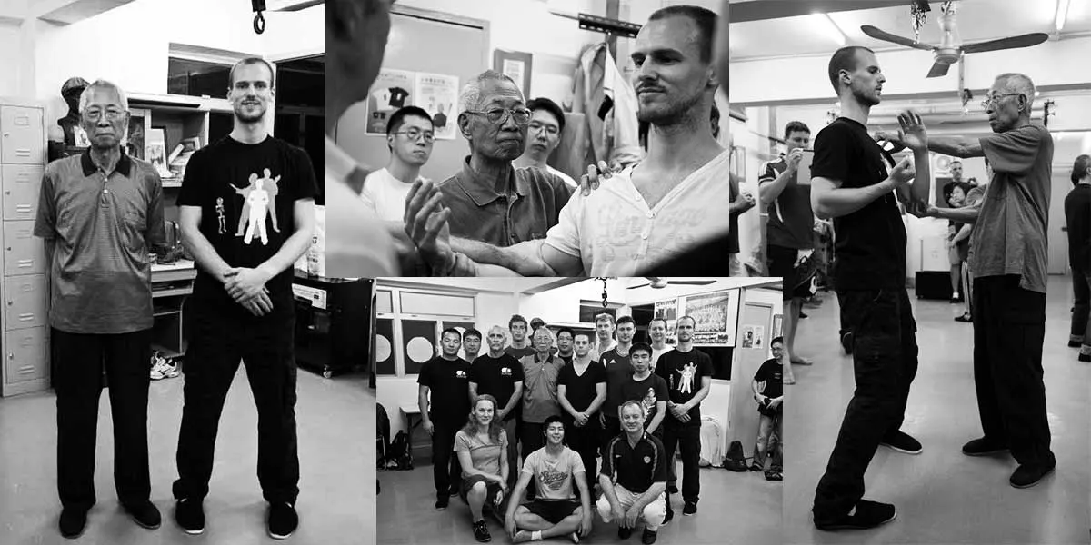 Wing Chun training in Hong Kong